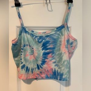 Zaful Tie Dye Crop Top Size 4